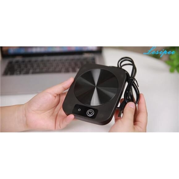 Coffee Mug Warmer, Smart Candle Warmer, Electric Cup Warmer with Aluminum Metal - Picture 2 of 8